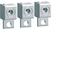 Hager HYS005H Cage Terminal Distribution Block P160 Al 3P 1x35-120mm²