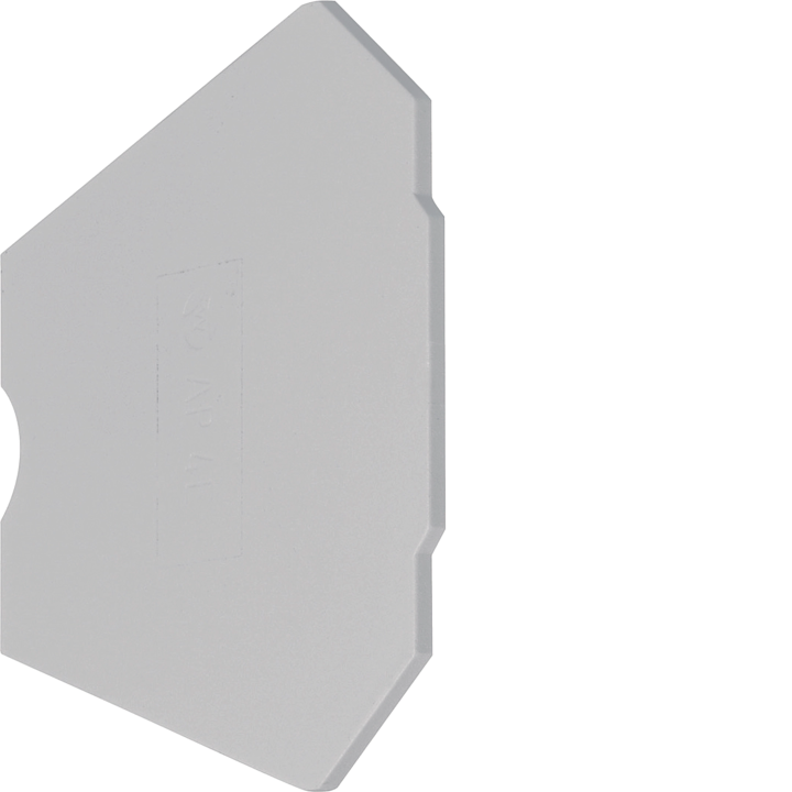Hager KWE26G Endplate for KXA04VB, KXA04LX