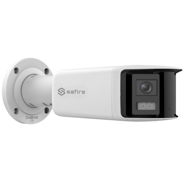 SAFIRE SF-IPB180C-4U-AI-PAN IP67 cilindrinė kamera PoE