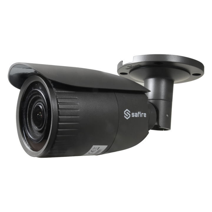 SAFIRE SF-IPB786ZWHG-4P IP/PoE Bullet Camera, 2.8-12mm, IP67, microSD