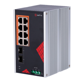 SAFIRE SF-SWI1008HIPOE-GF-AC-130-DIN hallittu PoE-kytkin 5