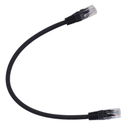 SAFIRE UTP6-H-1BK Cat6 UTP tinklo kabelis, juodas, PVC, grynas varis
