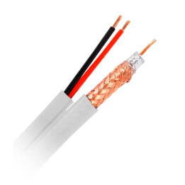 SAFIRE RG59P-100B-SIAM Coaxial Cable 100m Black