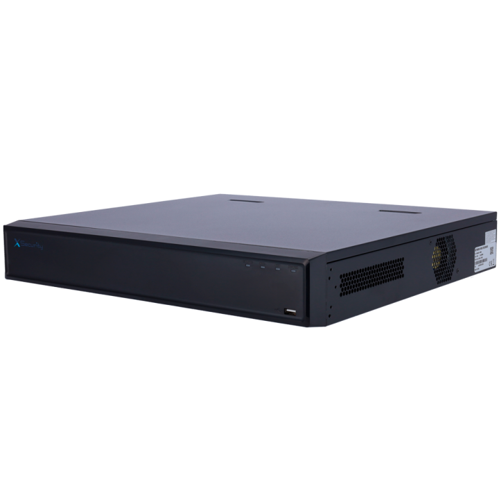 X-SECURITY XS-NVR6432A-MIND 32-Channel NVR with 16 PoE Ports, 16MP Support