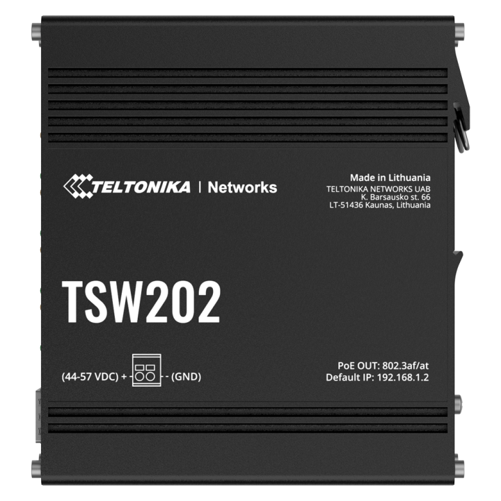 TELTONIKA TK-TSW202 5 prievadų Gigabit PoE valdomas