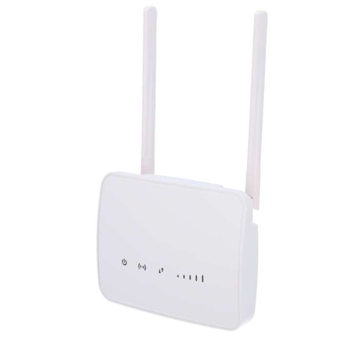 SAFIRE SF-ROUTER-4G-UPS-4P 4G LTE Router with UPS, 100 Mbps, Wi-Fi 4