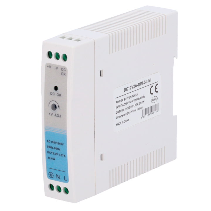 MARCA BLANCA DC12V2A-DIN-SLIM 12V 67A DIN-liist toiteplokk