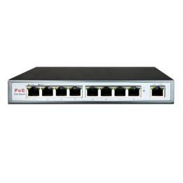 SW0904POE-65W MARCA BLANKA 5 prievadų valdomas PoE
