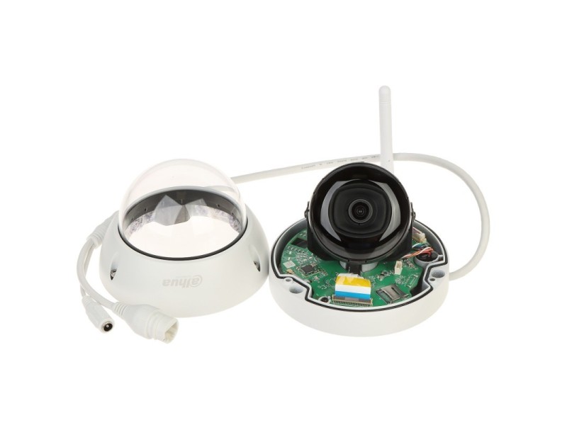 IP VANDALPROOF KAMERA IPC-HDBW1430DE-SW-0360B Wi-Fi — 4 MPx 3,6 mm DAHUA