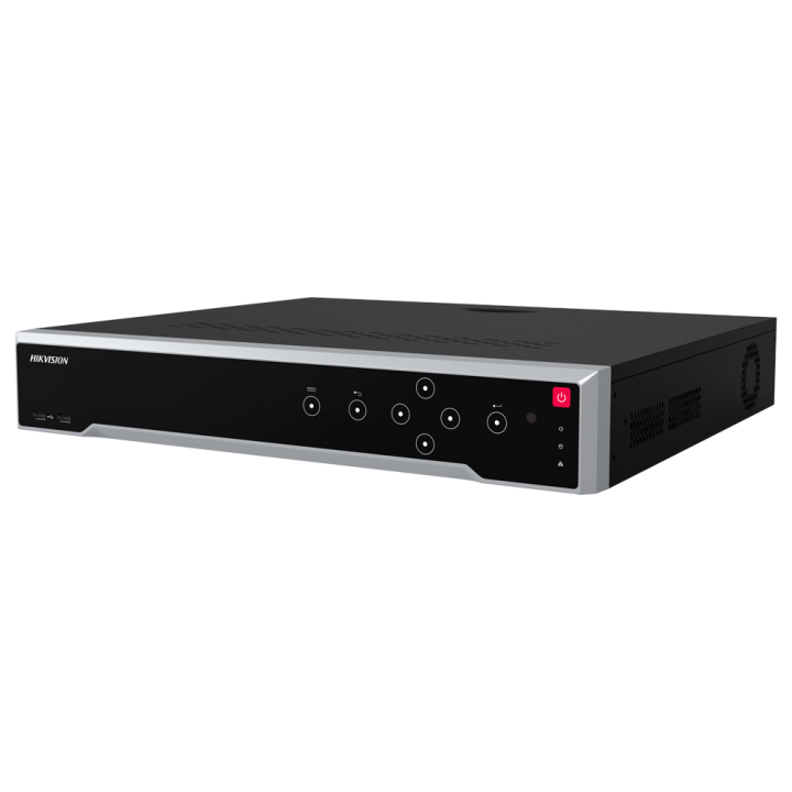 HIKVISION PRO DS-7732NI-K4 32 kanālu NVR, 12 MP, Wi-Fi un PoE