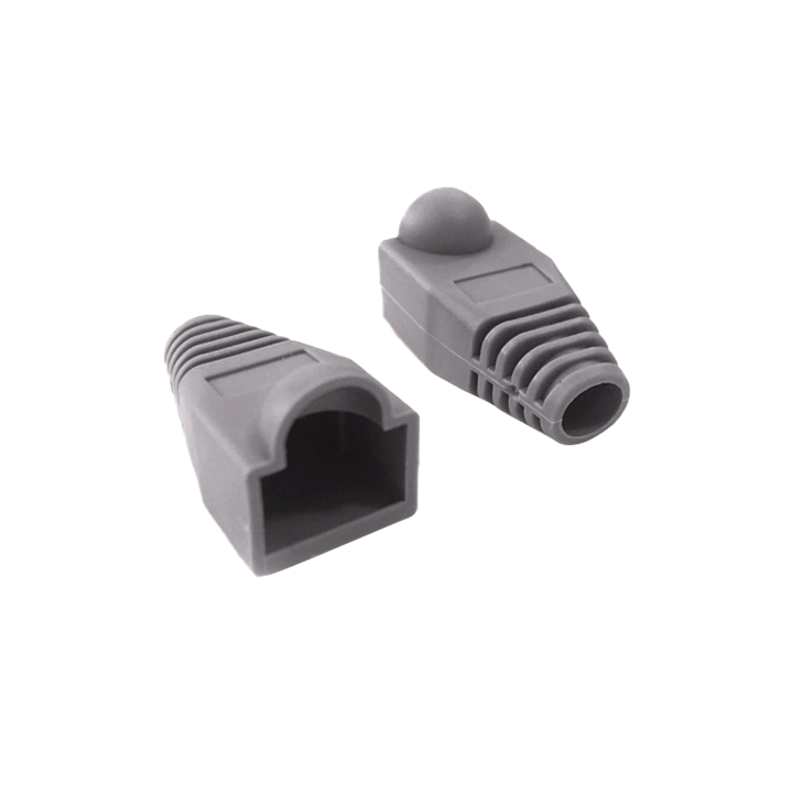 MARCA BLANCA RJ45-BOOTCAP-G Roheline RJ45 kork
