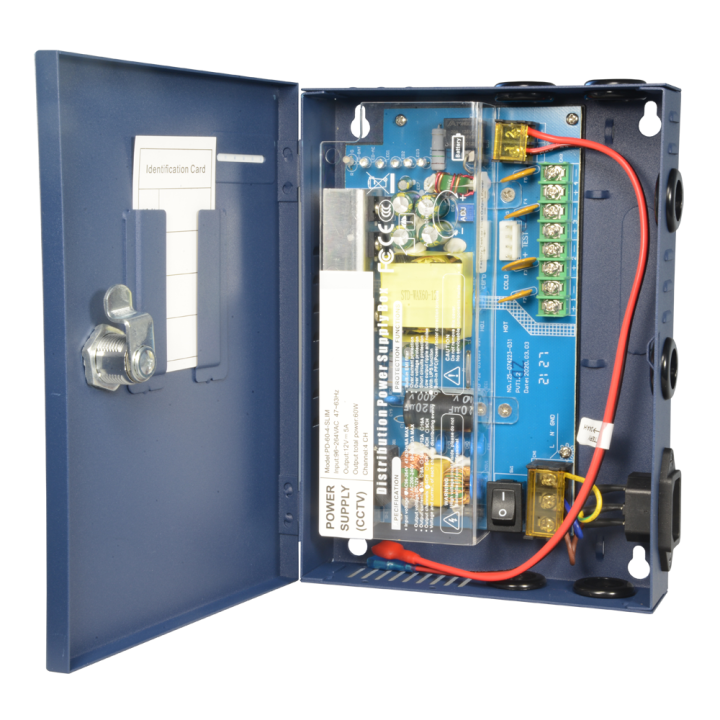 Блок питания MARCA BLANCA PD-60-4-SLIM на DIN-рейку, 12V 5A