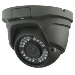 MARCA BLANCA DM955VI-4N1 Lauko IP66 kupolinė kamera 720p PoE Varifocal 2,8-12mm IR 30m WDR