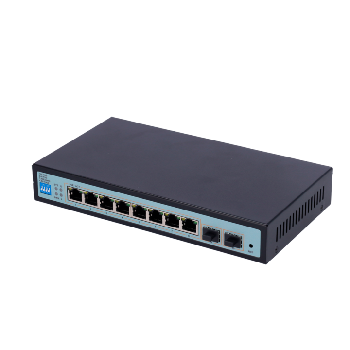 MARCA BLANCA SW1008POE-MGF-96 8-Port Gigabit Managed PoE+ Switch