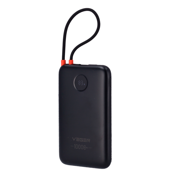 VEGER VG-W1189 Power Bank 5001 mAh Black