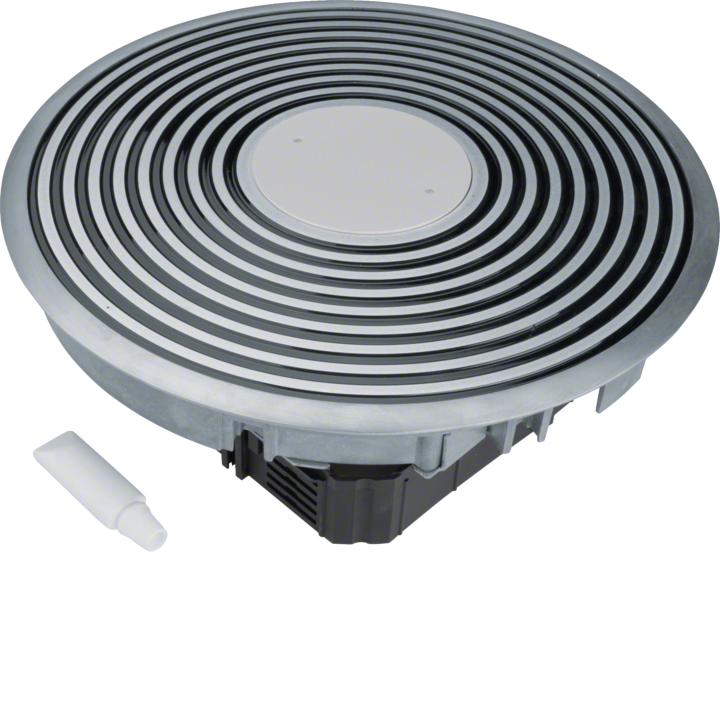 Hager VANR12019005 alumīnija kabeļu kanāls 120x190mm 2m pelēks RAL 7030