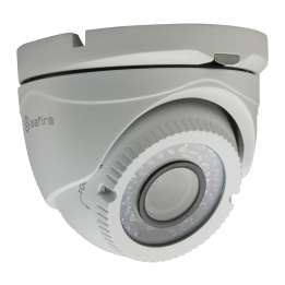 SAFIRE SF-DM955VIB-F4N1 2MP IP66 Dome IP/PoE Camera with Varifocal Lens and IR