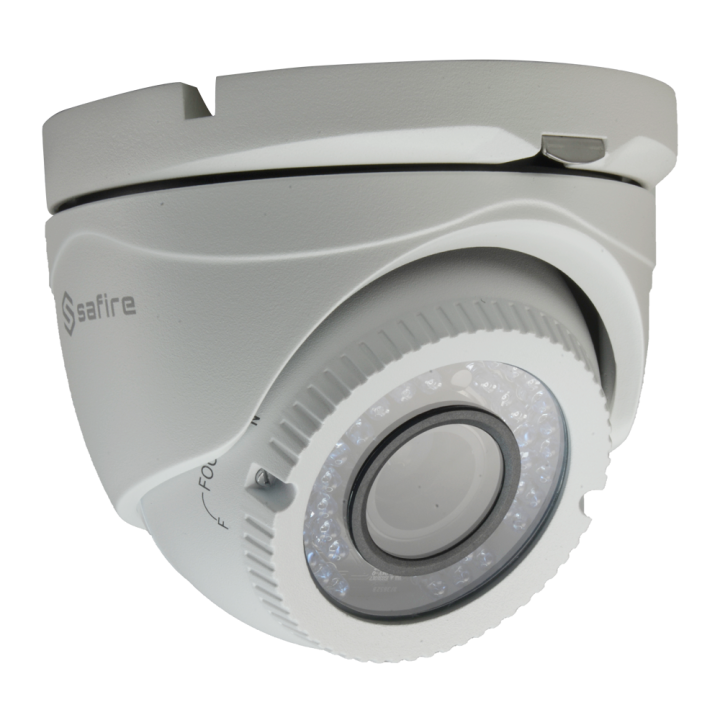 SAFIRE SF-DM955VIB-F4N1 2MP IP66 Dome IP/PoE Camera with Varifocal Lens and IR