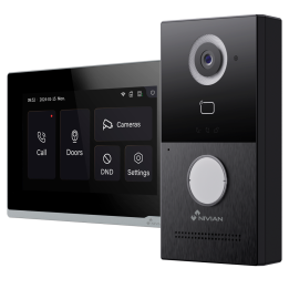 NVS-VIDEOINTERCOM-2W NIVIAN RETAIL IP Video Intercom Kit