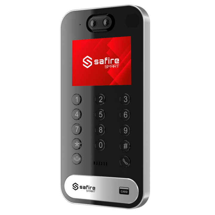 SAFIRE SMART SF-VI134-IPW-FACIAL Turvaseade Wi-Fi PoE RFID