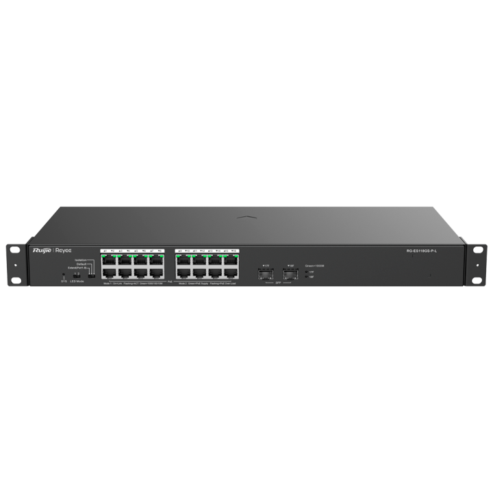 REYEE RG-ES118GS-P-L 11 pordiga Gigabit PoE hallatav lüliti
