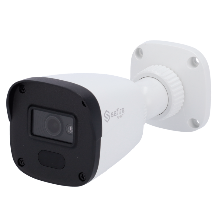 SAFIRE SMART SF-IPB070-4B1 4MP IP67 Bullet IP/PoE Camera with Wi-Fi, 2.8mm Lens, 20m IR