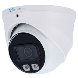 X-SECURITY XS-IPT981A-6P-DL-WIZ 6 megapikselin torni IP-kamera PoE:llä, Wi-Fi, IP67, 30 m IR, 2,8 mm objektiivi