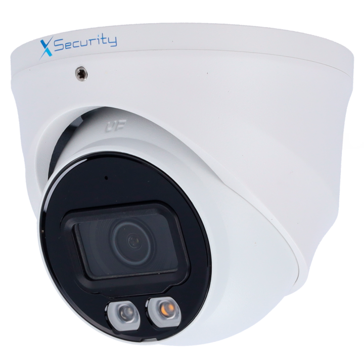 X-SECURITY XS-IPT981A-6P-DL-WIZ 6 megapikselin torni IP-kamera PoE:llä, Wi-Fi, IP67, 30 m IR, 2,8 mm objektiivi