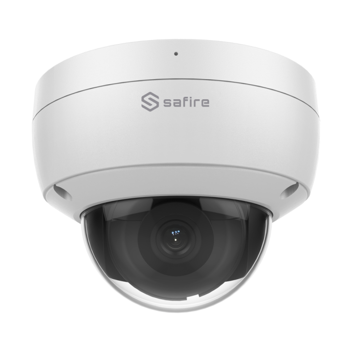 SAFIRE SF-IPD820UWHA-8U-AI2 8MP IP67 PoE Dome Camera with Wi-Fi, AI Analytics, 2.8mm Lens, 30m IR