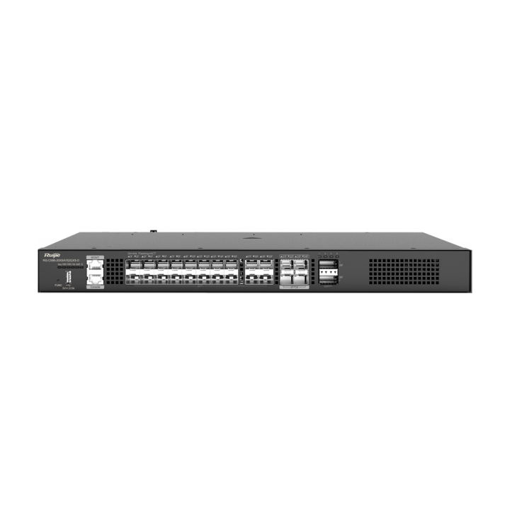 RUIJIE RG-CS86-20XS4VS2QXS-D hallatav L3 lüliti, 20x 10GbE SFP+ ja 4x 25GbE SFP28 ja 2x 100GbE QSFP28, 21 porti