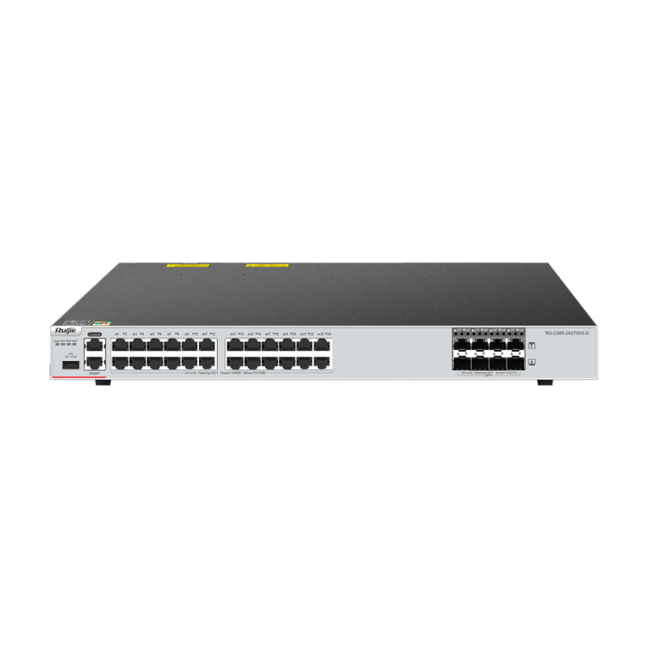 RUIJIE RG-CS85-24GT8XS-D Managed L3 Switch, 24x Gigabit + 8x 10G SFP+