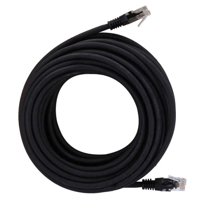 SAFIRE UTP6-H-15BK Cat6 UTP verkkokaapeli 15m musta