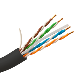 Кабель SAFIRE UTP6-300-BC-OUTDOOR Cat6 U/UTP наружный оптовый кабель 300м