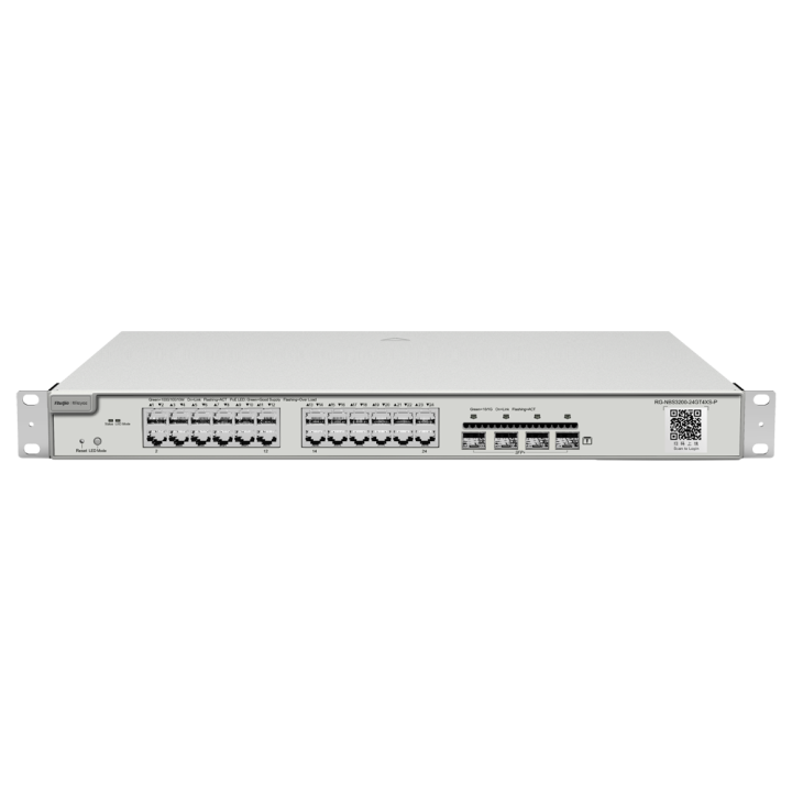Коммутатор REYEE RG-NBS3200-24GT4XS-P, управляемый, Gigabit PoE