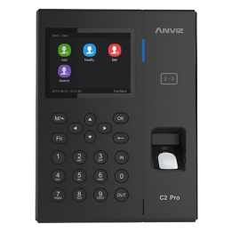 ANVIZ C2PRO-DUAL veido ir pirštų atspaudų terminalas