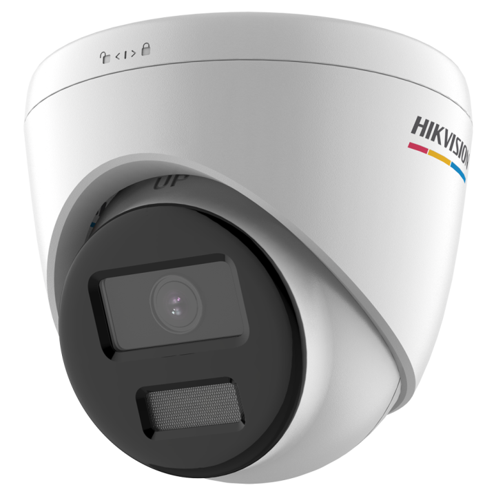 HIKVISION CORE DS-2CD1327G0-L(2.8mm)(C) 2MP bokštelis IP kamera su PoE, IP67, IR iki 30m, balta šviesa