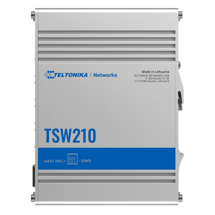 Управляемый PoE коммутатор TELTONIKA TK-TSW210 на 5 портов Gigabit