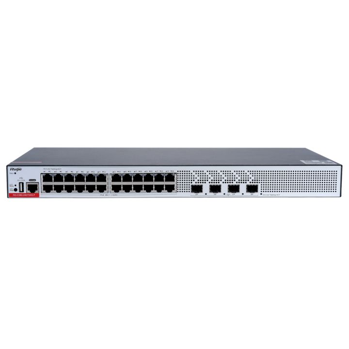 RUIJIE RG-CS83-24GT4XS-P 24 pordiga PoE+ haldatav lüliti