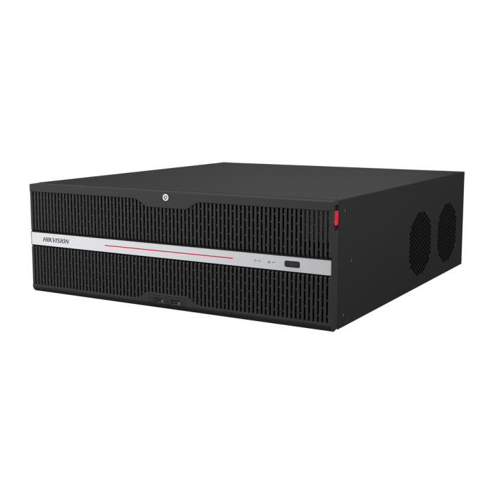 HIKVISION SOLUTIONS iDS-9664NXI-P16R 64 kanālu NVR ar 16 PoE portiem, 32 MP izšķirtspēju, AI analītiku un Wi-Fi