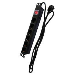 MARCA BLANCA PDU-6P1U-SWITCH 1U 19" PDU