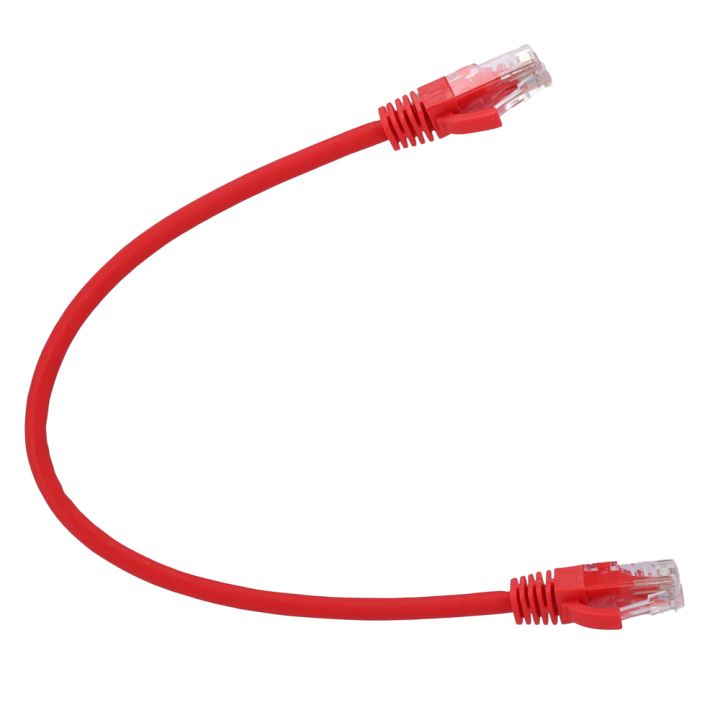 SAFIRE UTP6-H-03R Cat6 UTP patch-kaabel 0,3 m hall PVC – võrgu Etherneti kaabel