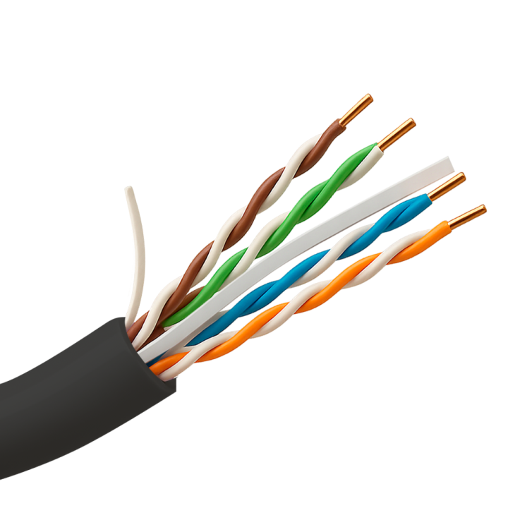 Кабель SAFIRE UTP6-300-BC-OUTDOOR Cat6 U/UTP наружный оптовый кабель 300м