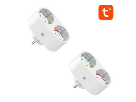 Dual smart plug WiFi SP211 (2-pack) 3500W Tuya Gosund