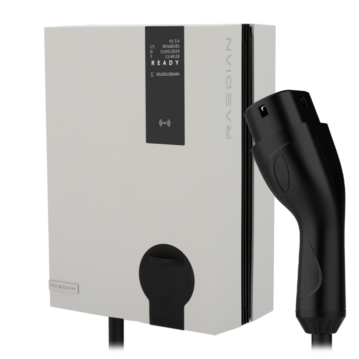 Зарядная станция RAEDIAN RD-NEO-7-C5-WHITE (EV Charger)
