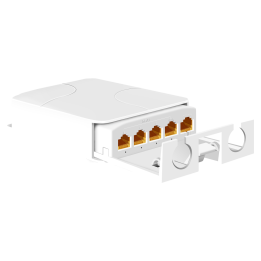Расширитель Marca Blanca POEXT-4GE-OUT, PoE, 4 порта Gigabit