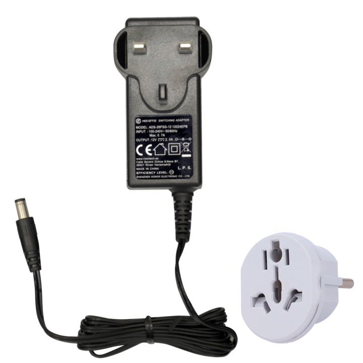 DC1220UK MARCA BLANCA 12V 2A Power Supply