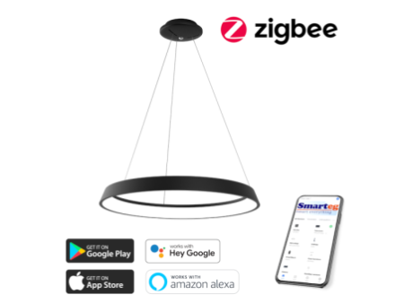 Viedā šūnu lampa 80cm 48W melna (Zigbee)