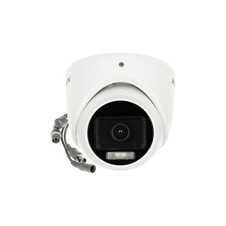 Hikvision DS-2CE76U0T-LMF(2.8mm) 4K viedokamera ar hibrīda apgaismojumu un IP67