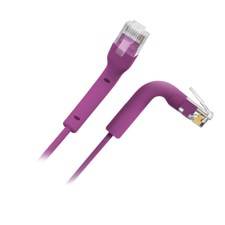 SAFIRE UTP6A-FLEX-1P Cat6a Stranded Patch Cable (1m, Grey)