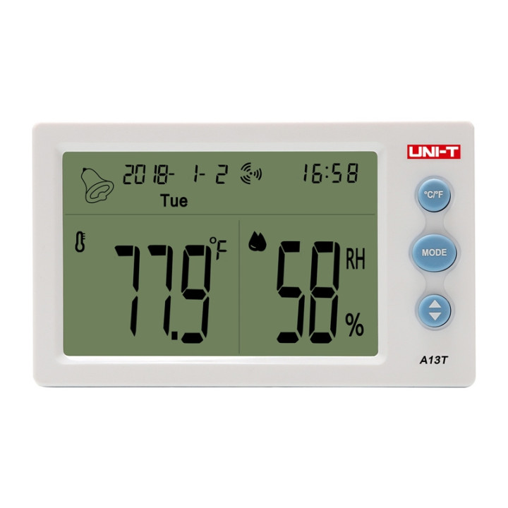 Uni-T A13T temperatūros ir drėgmės matuoklis